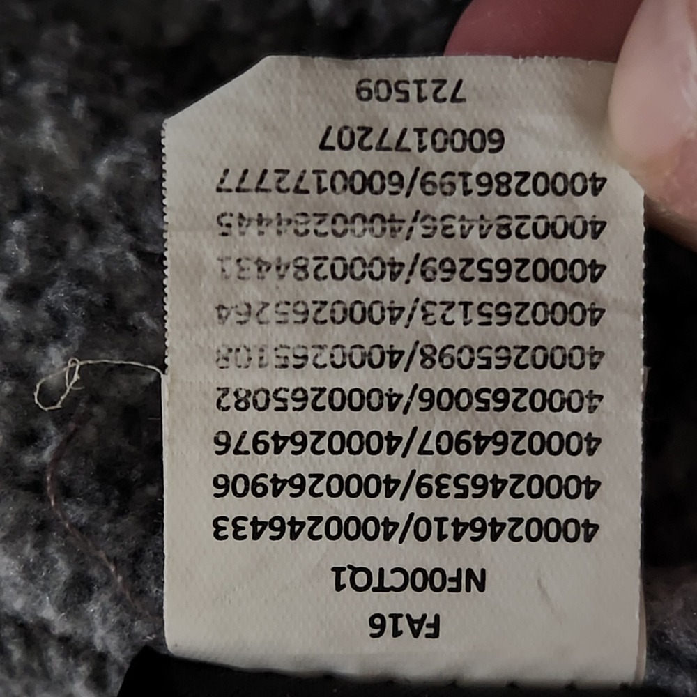 The North Face Indi Insulated Hoodie Jacket Womens Small Heather Gray Full Zip - Picture 7 of 12